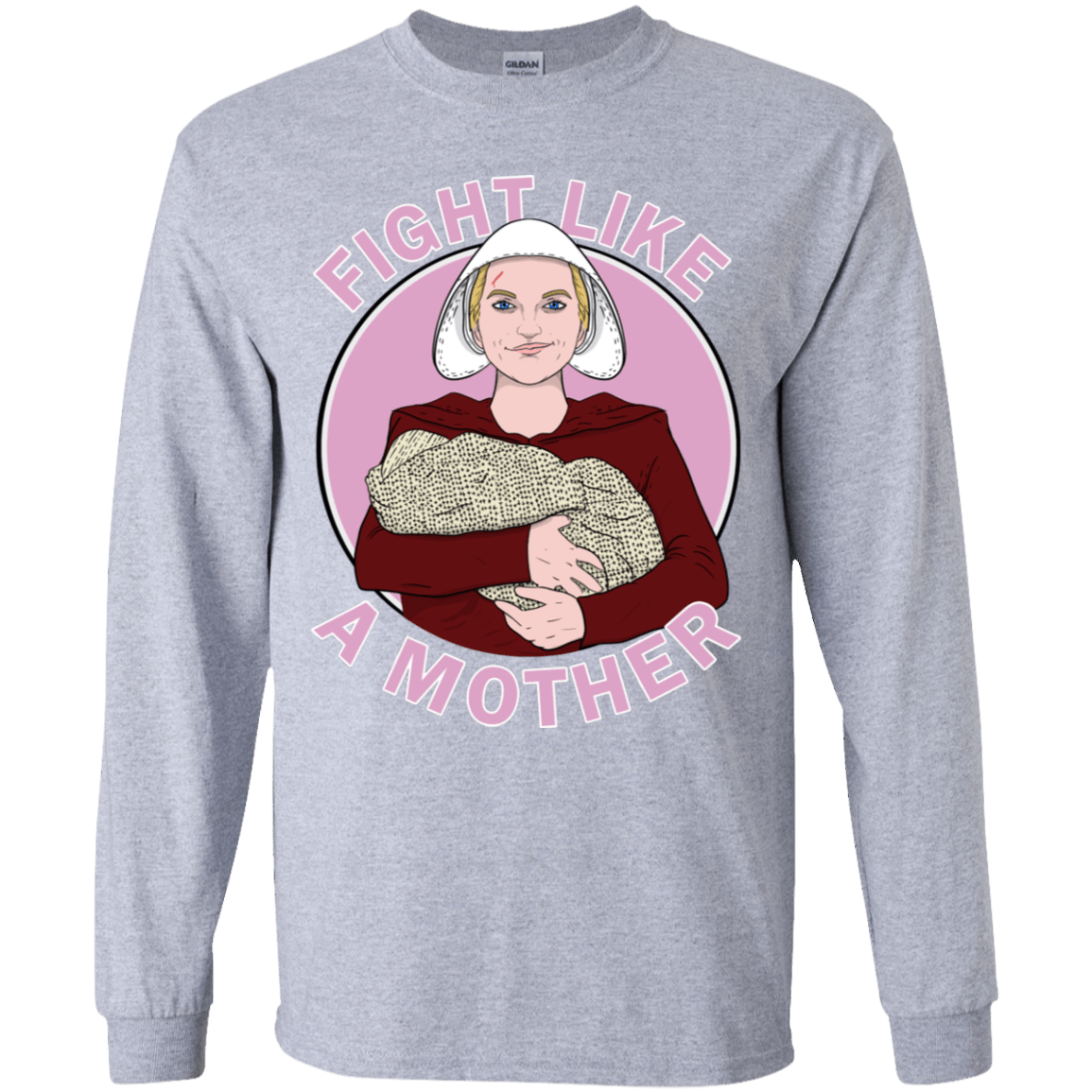 T-Shirts Sport Grey / YS Fight Like a Mother Youth Long Sleeve T-Shirt