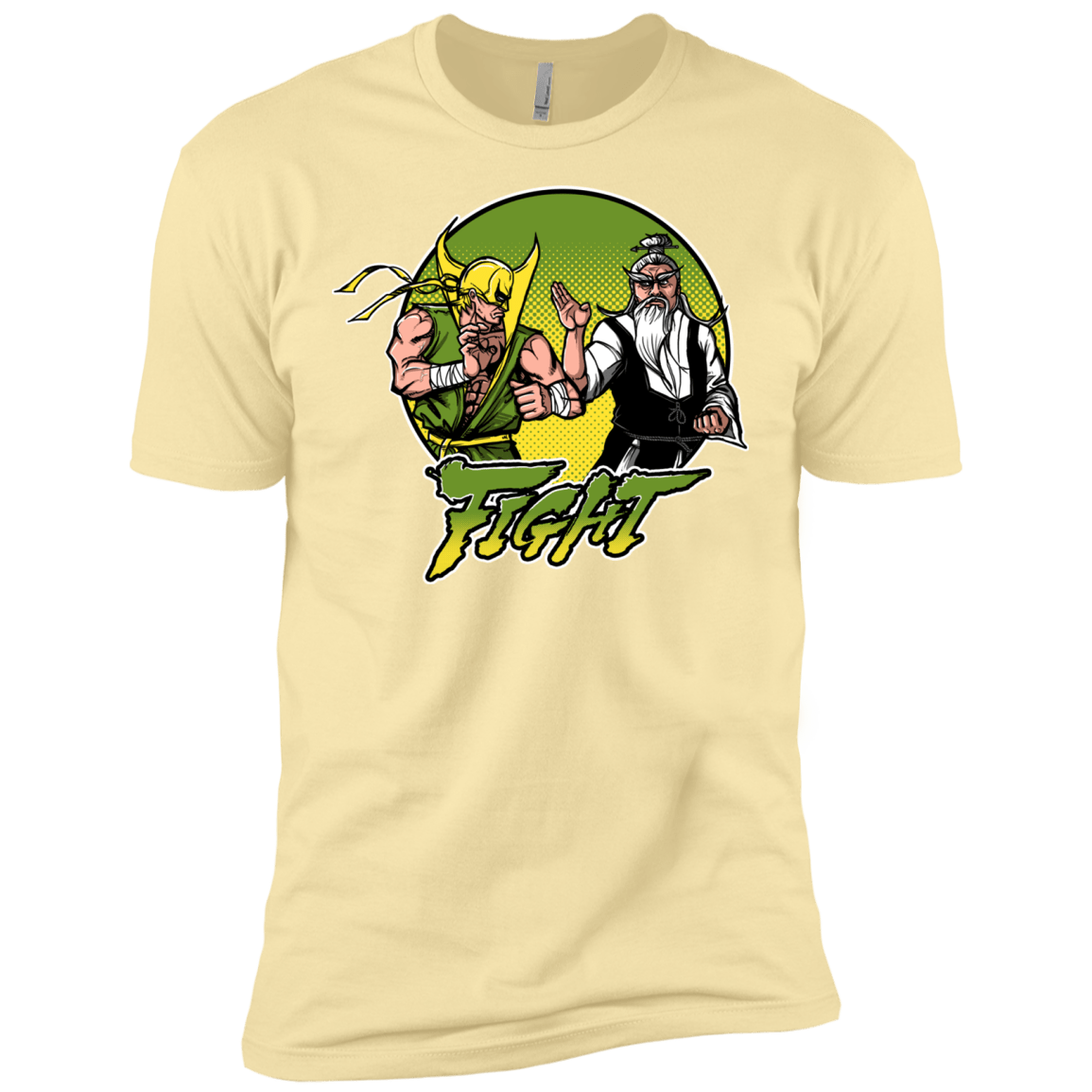 T-Shirts Banana Cream / X-Small Fight Men's Premium T-Shirt