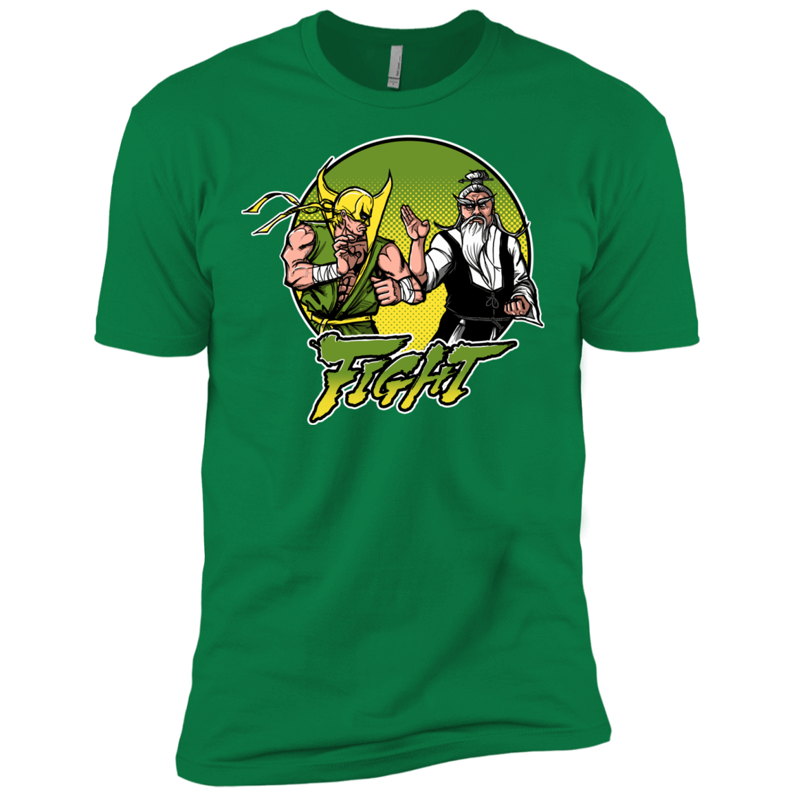 T-Shirts Kelly Green / X-Small Fight Men's Premium T-Shirt