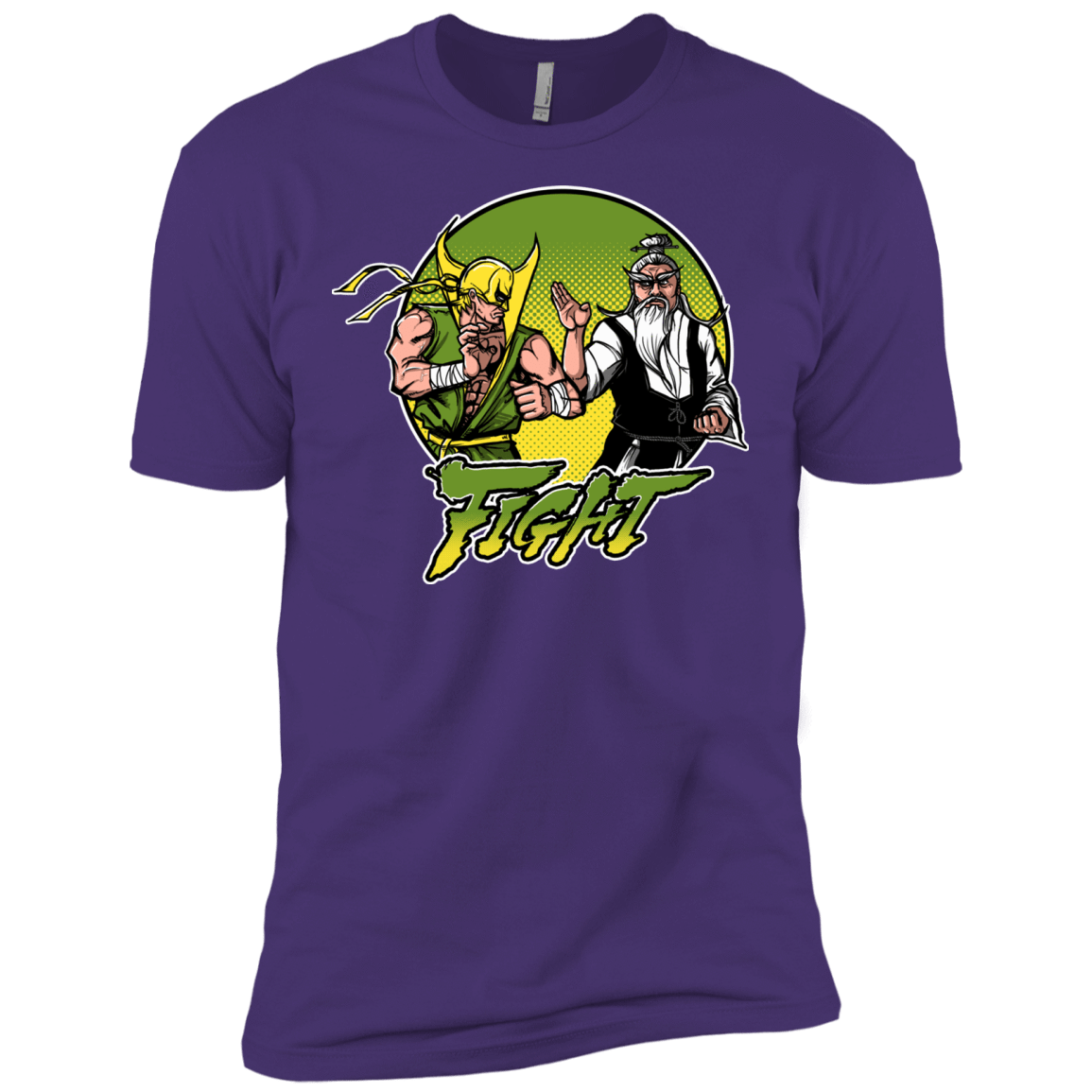 T-Shirts Purple Rush/ / X-Small Fight Men's Premium T-Shirt