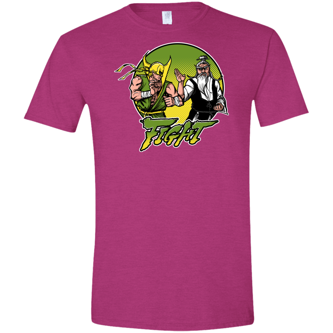 T-Shirts Antique Heliconia / S Fight Men's Semi-Fitted Softstyle