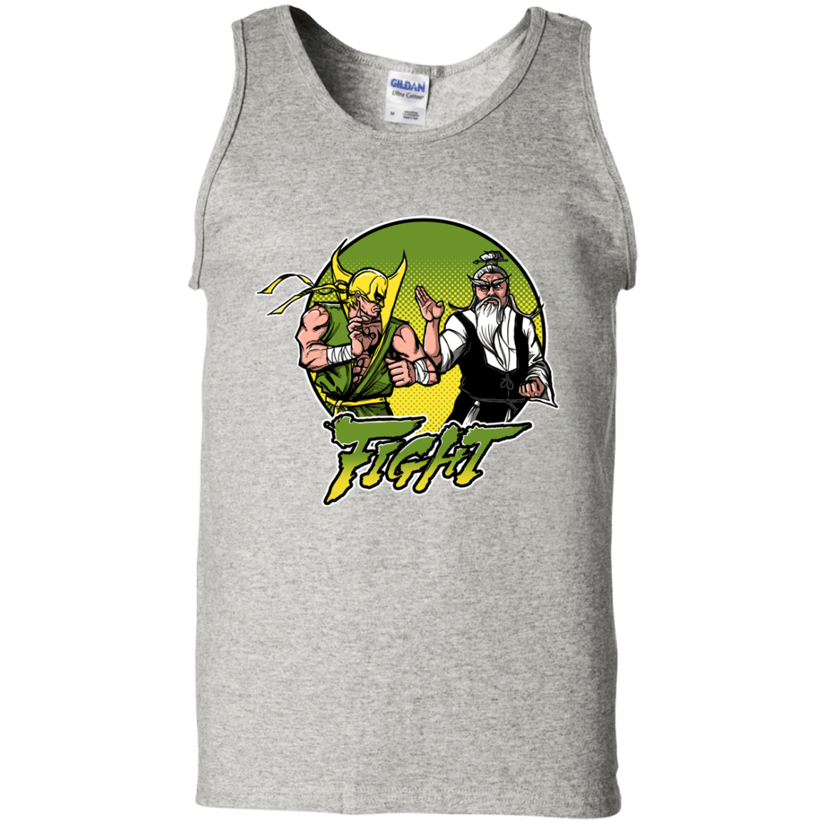 T-Shirts Ash / S Fight Men's Tank Top