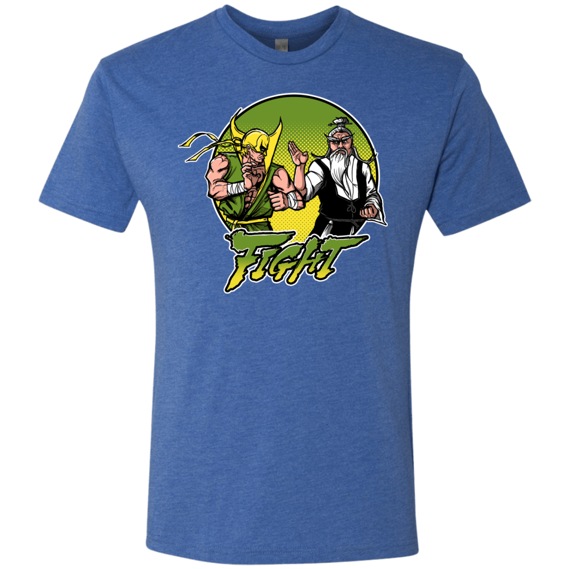 T-Shirts Vintage Royal / S Fight Men's Triblend T-Shirt