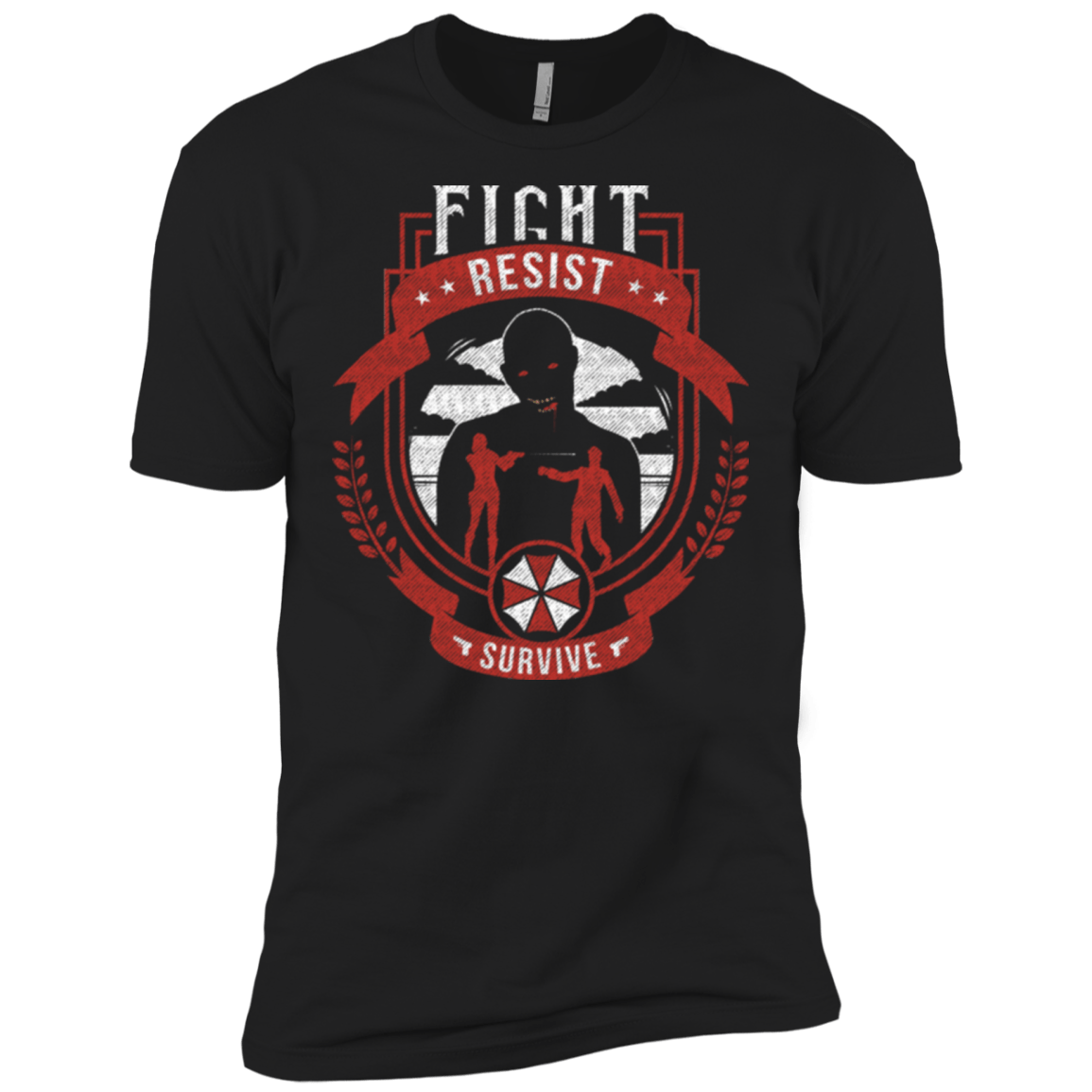 T-Shirts Black / X-Small Fight, Resist, Survive Men's Premium T-Shirt