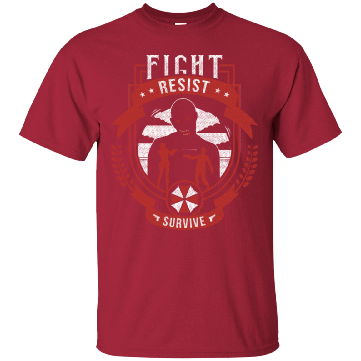 T-Shirts Cardinal / Small Fight, Resist, Survive T-Shirt