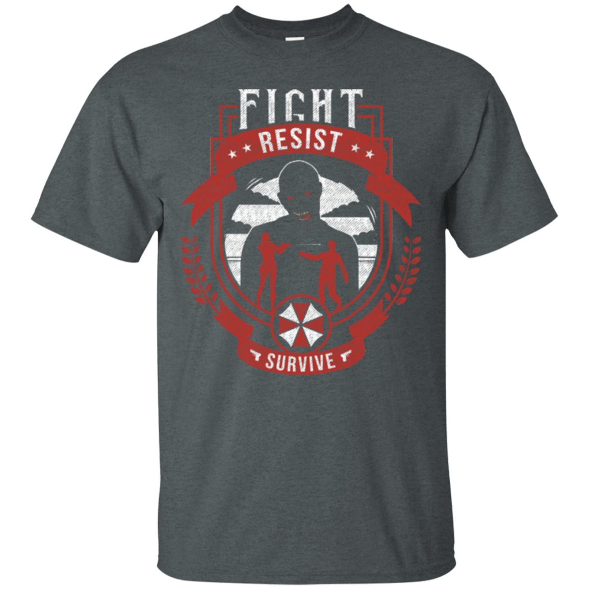 T-Shirts Dark Heather / Small Fight, Resist, Survive T-Shirt