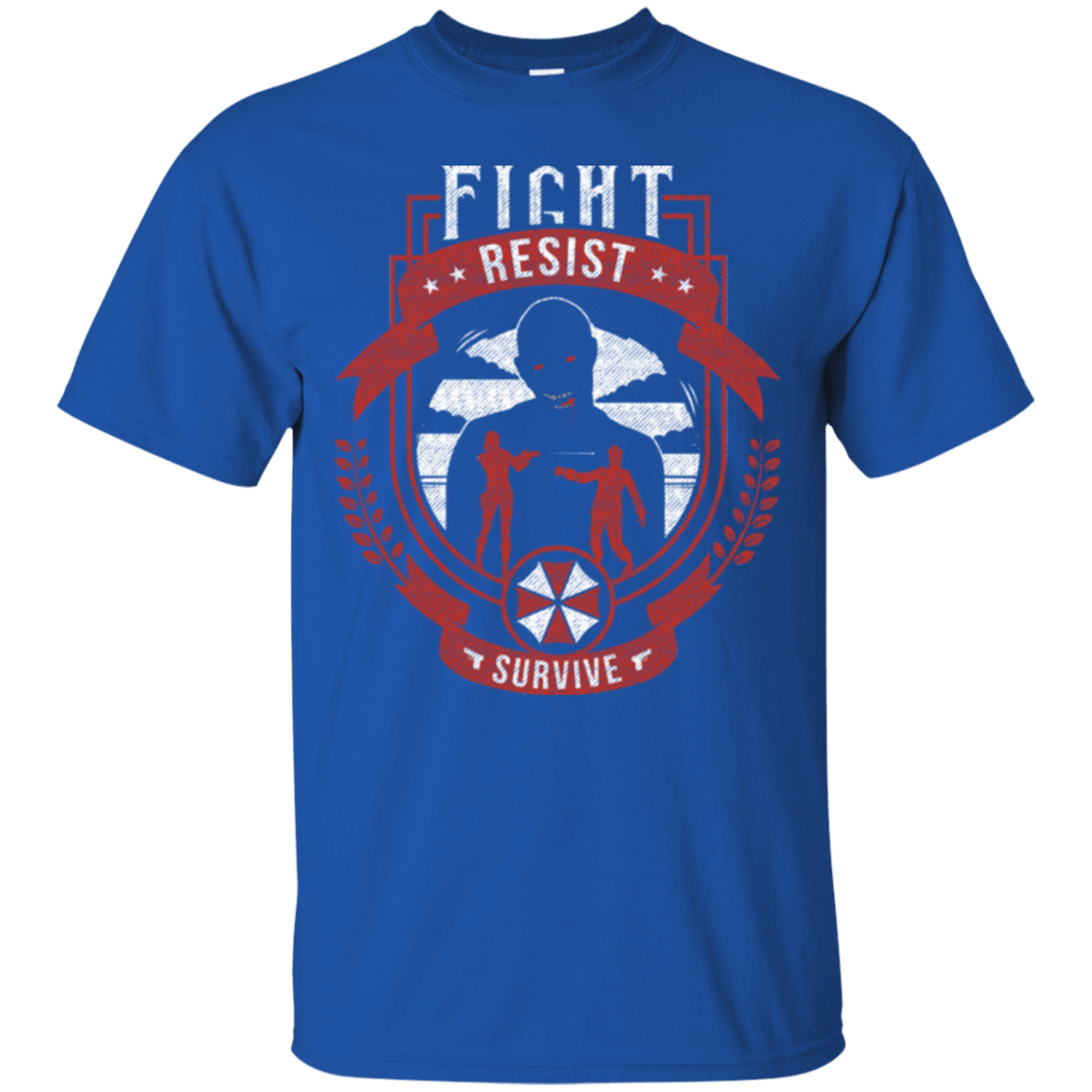 T-Shirts Royal / Small Fight, Resist, Survive T-Shirt