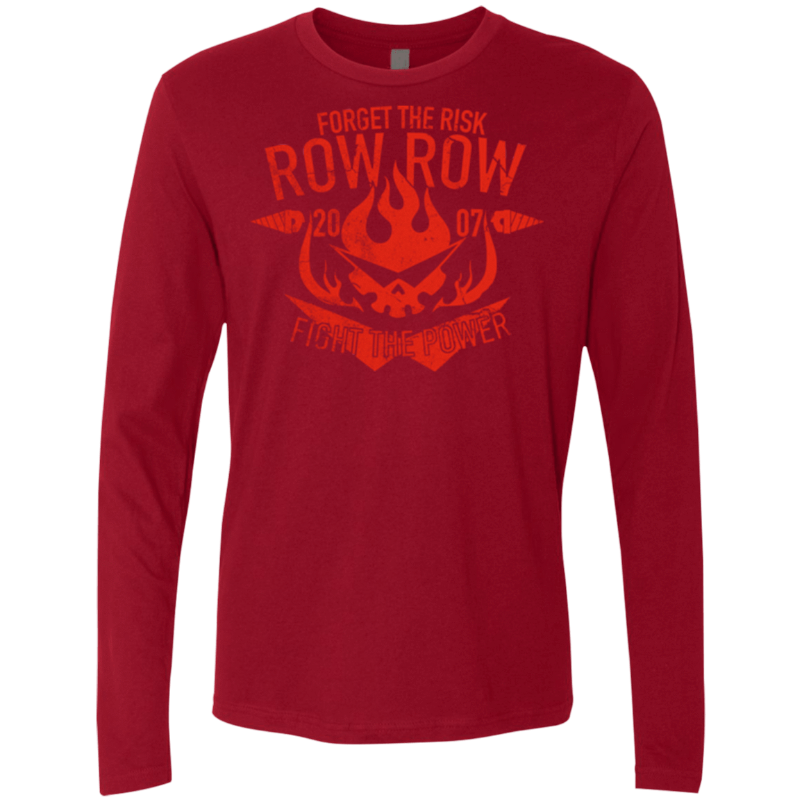 T-Shirts Cardinal / Small Fight the power Men's Premium Long Sleeve