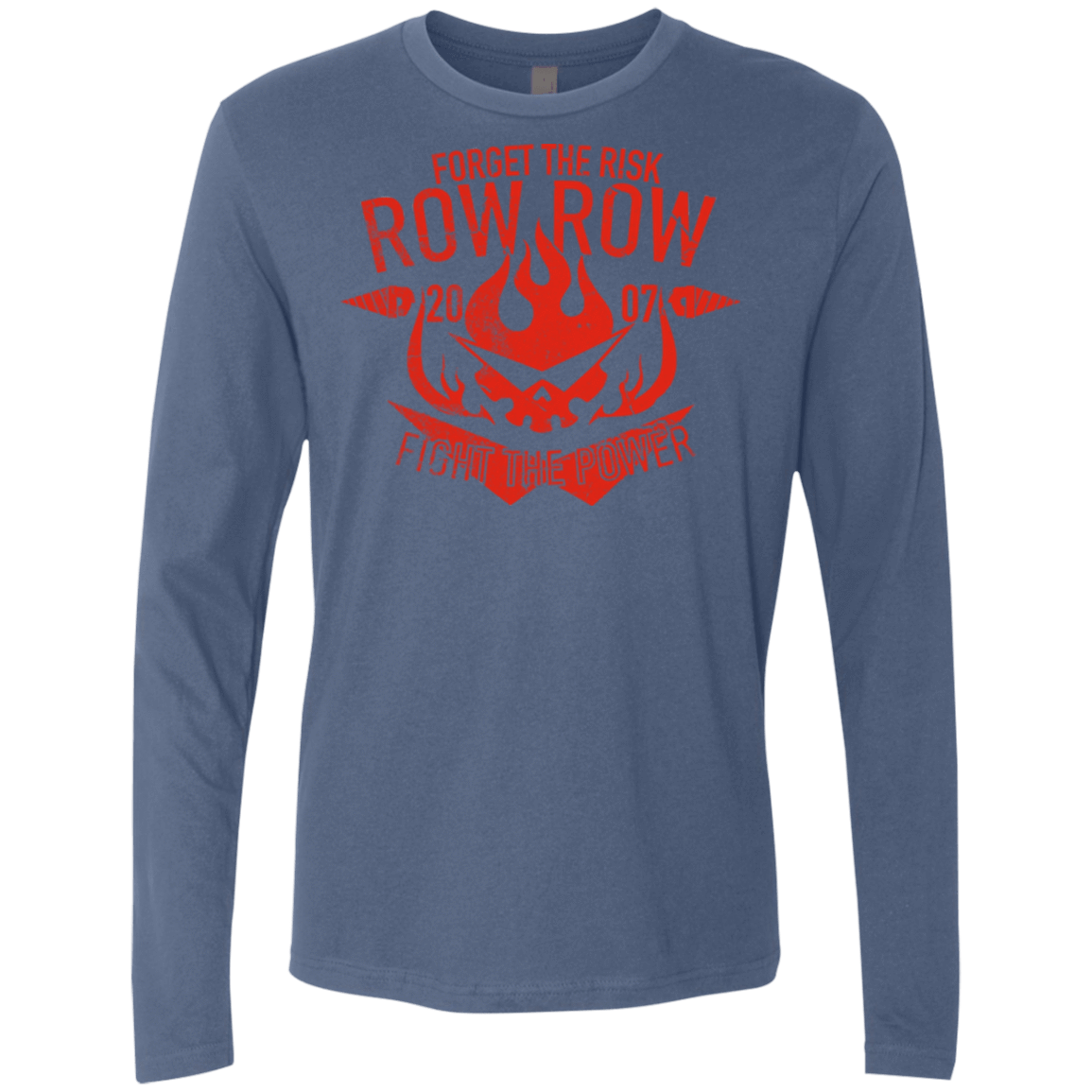 T-Shirts Indigo / Small Fight the power Men's Premium Long Sleeve