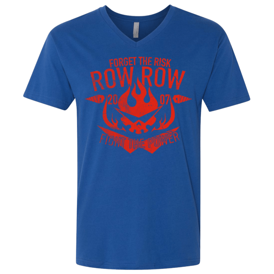 T-Shirts Royal / X-Small Fight the power Men's Premium V-Neck