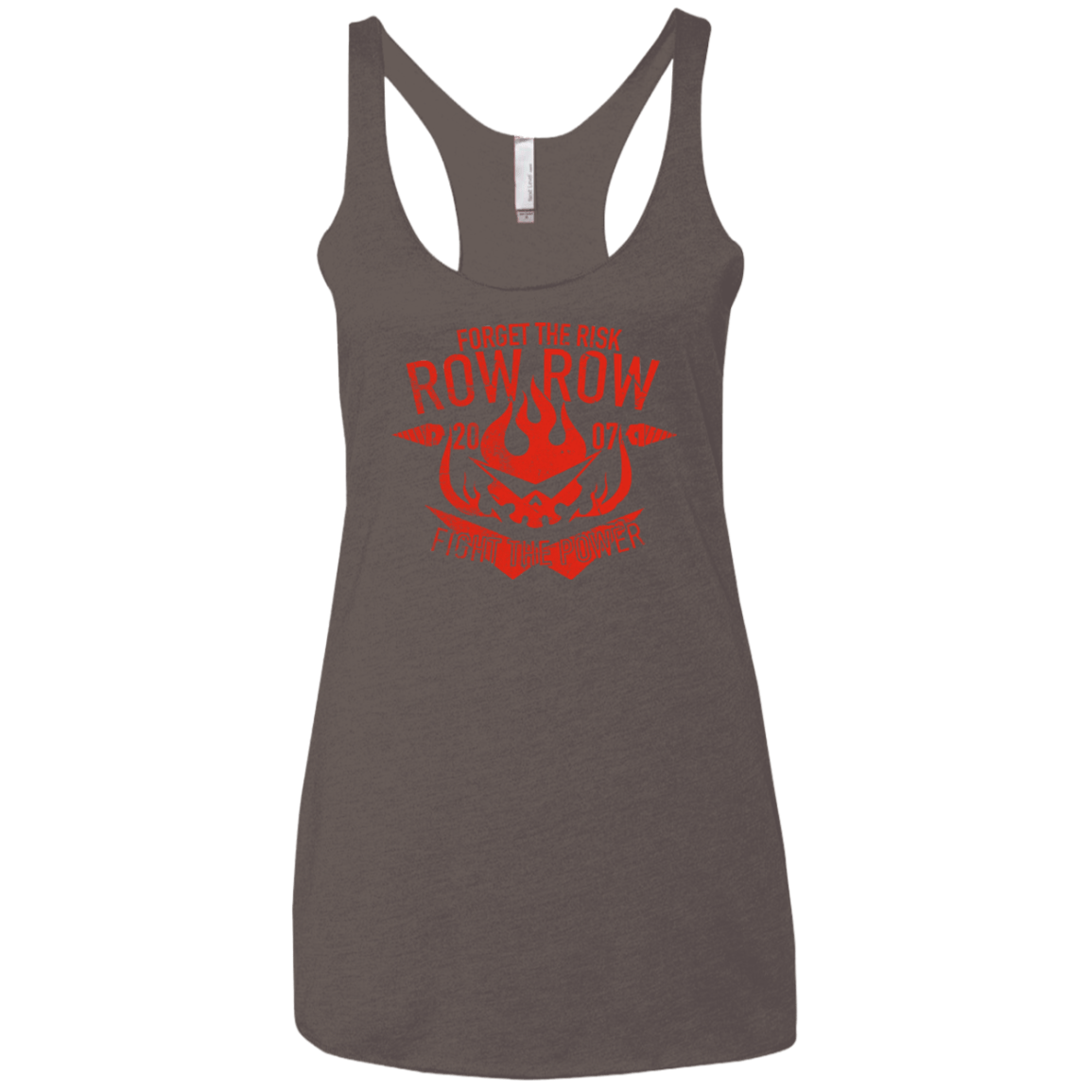 T-Shirts Macchiato / X-Small Fight the power Women's Triblend Racerback Tank