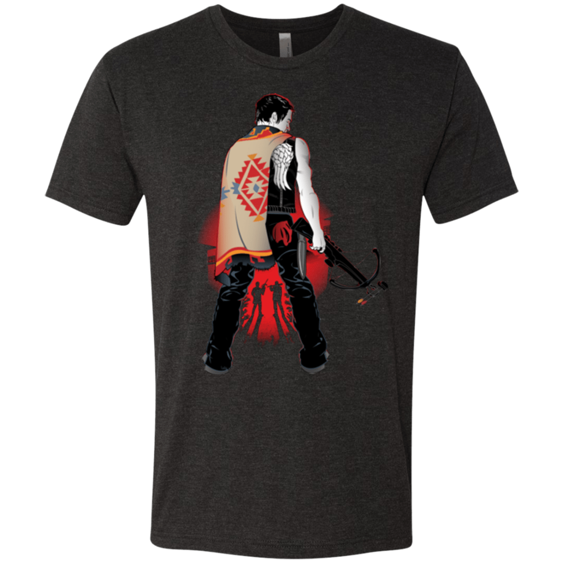 T-Shirts Vintage Black / Small Fight to the Death Men's Triblend T-Shirt