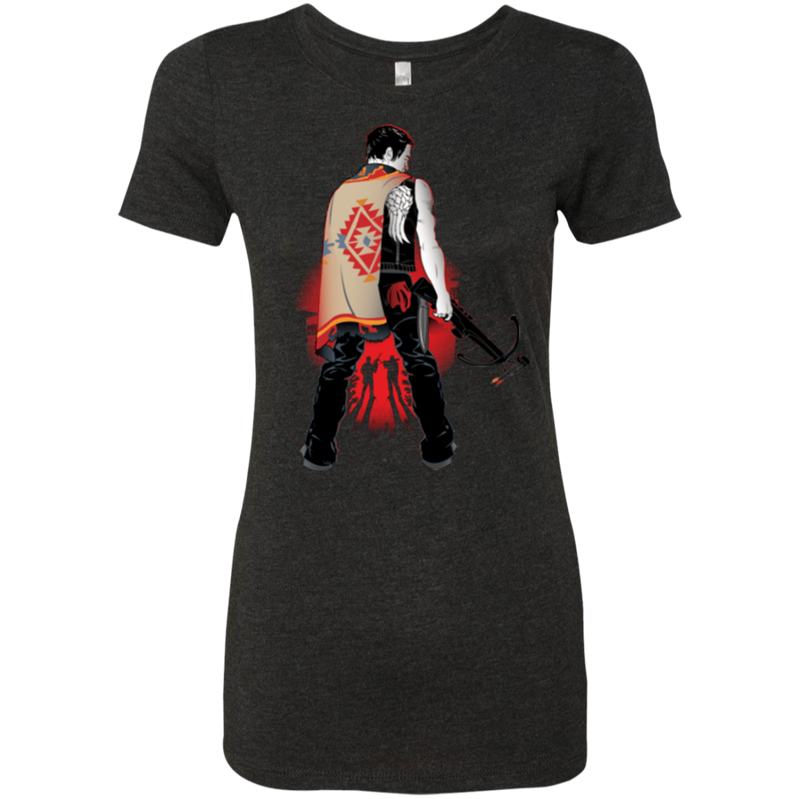 T-Shirts Vintage Black / Small Fight to the Death Women's Triblend T-Shirt