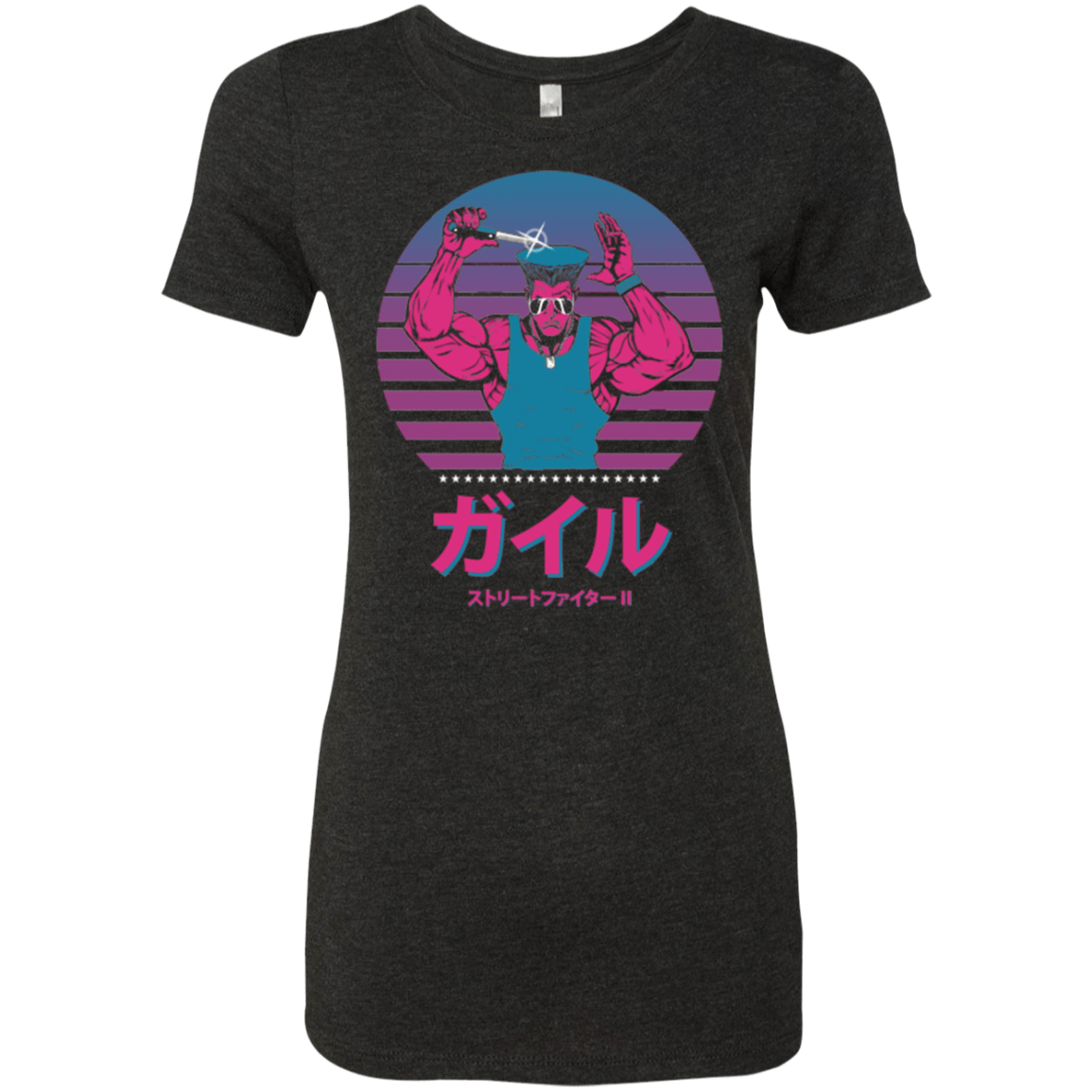 T-Shirts Vintage Black / Small Fight with style Women's Triblend T-Shirt