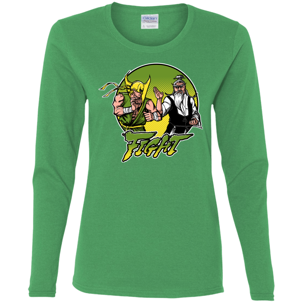T-Shirts Irish Green / S Fight Women's Long Sleeve T-Shirt