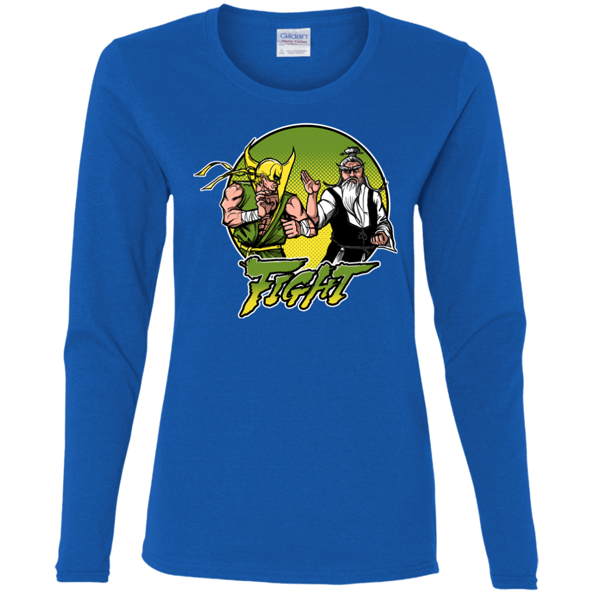 T-Shirts Royal / S Fight Women's Long Sleeve T-Shirt