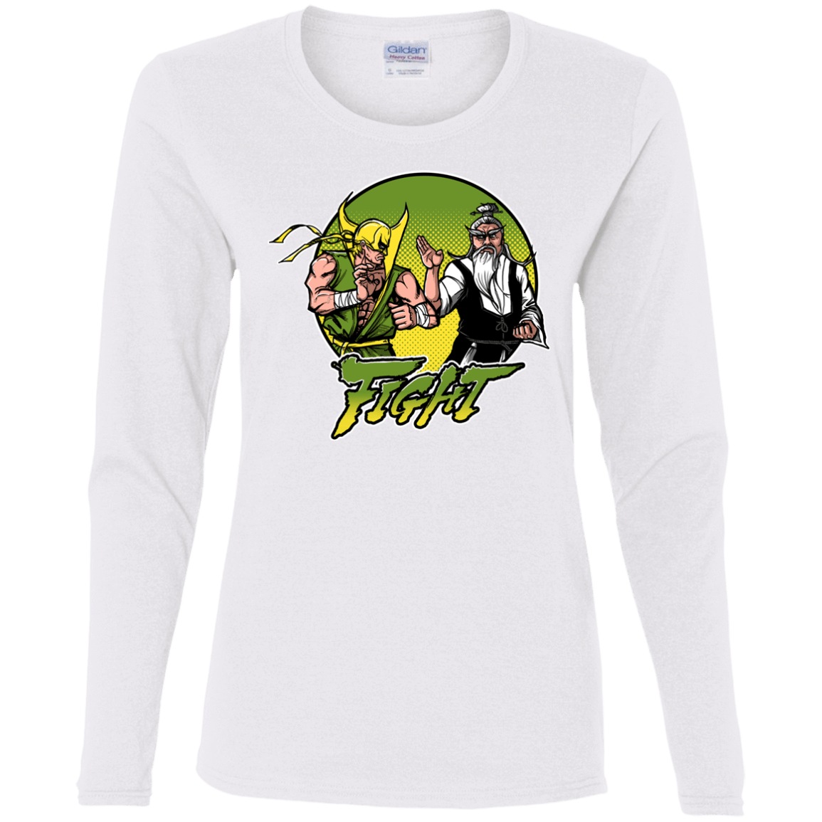T-Shirts White / S Fight Women's Long Sleeve T-Shirt