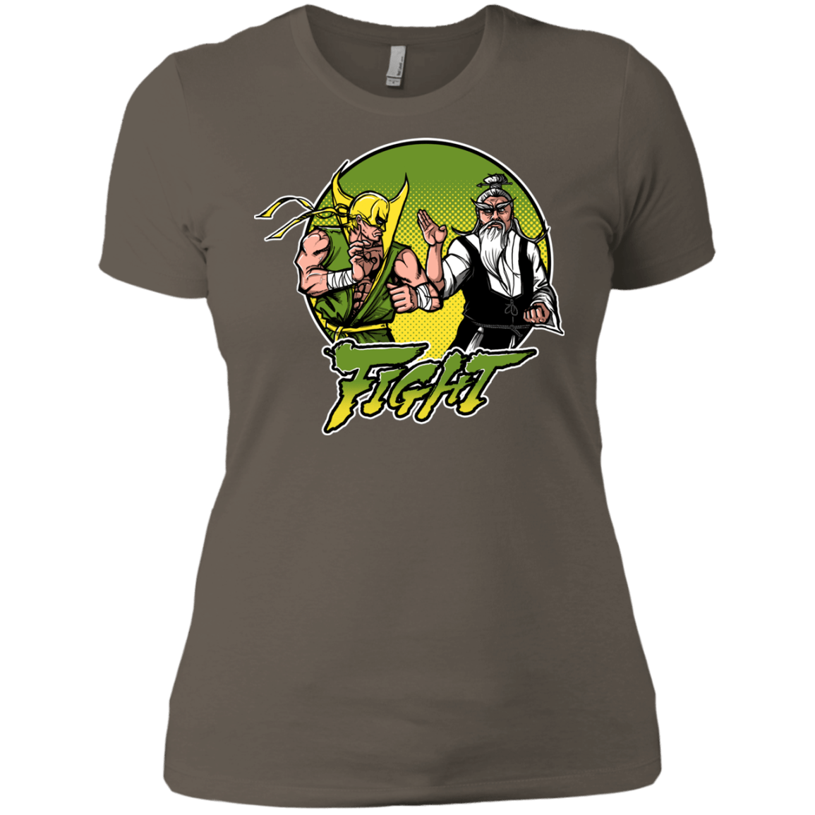 T-Shirts Warm Grey / X-Small Fight Women's Premium T-Shirt