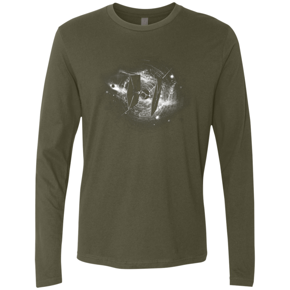 T-Shirts Military Green / Small Fighter 2 Men's Premium Long Sleeve