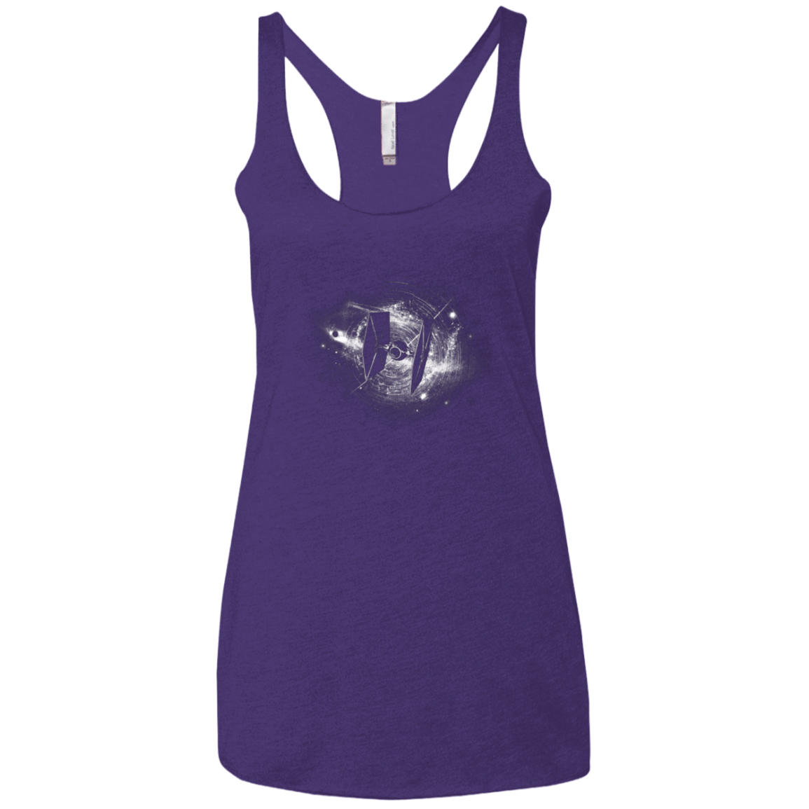 T-Shirts Purple / X-Small Fighter 2 Women's Triblend Racerback Tank