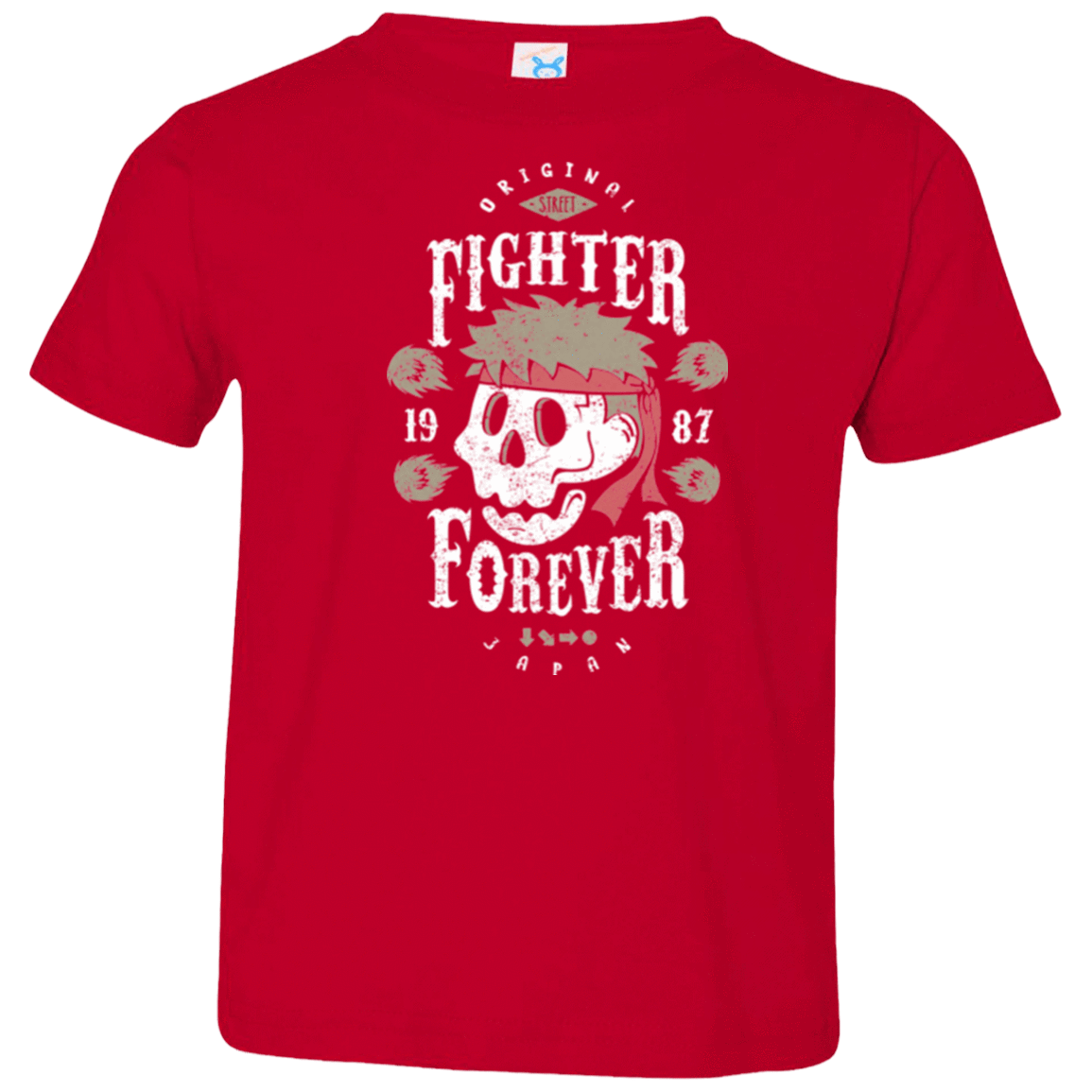 T-Shirts Red / 2T Fighter Forever Ryu Toddler Premium T-Shirt