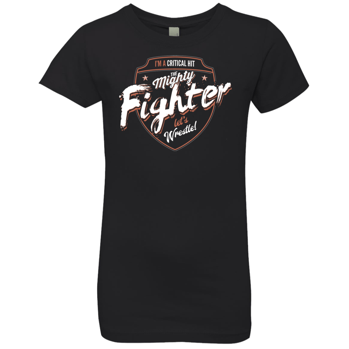 T-Shirts Black / YXS Fighter Girls Premium T-Shirt