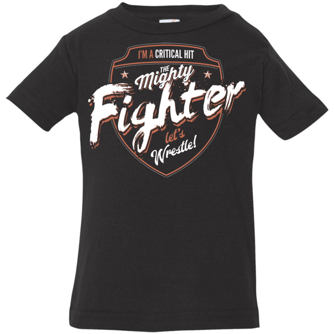 T-Shirts Black / 6 Months Fighter Infant Premium T-Shirt