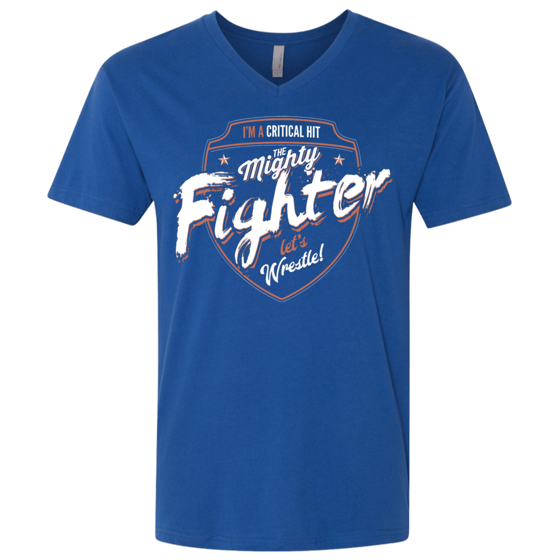 T-Shirts Royal / X-Small Fighter Men's Premium V-Neck