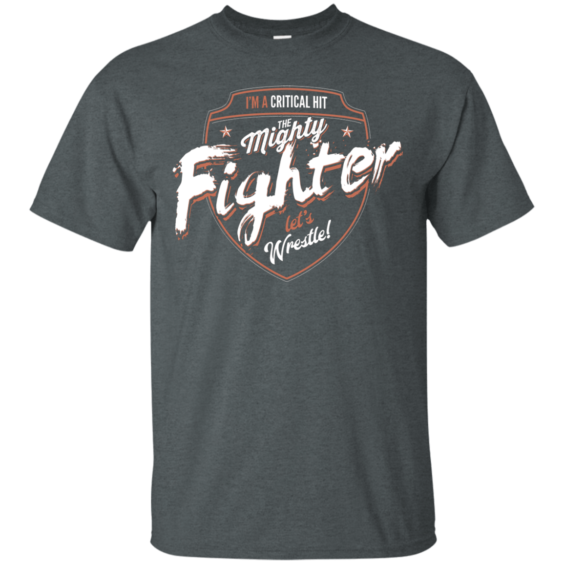 T-Shirts Dark Heather / S Fighter T-Shirt