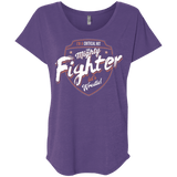 T-Shirts Purple Rush / X-Small Fighter Triblend Dolman Sleeve