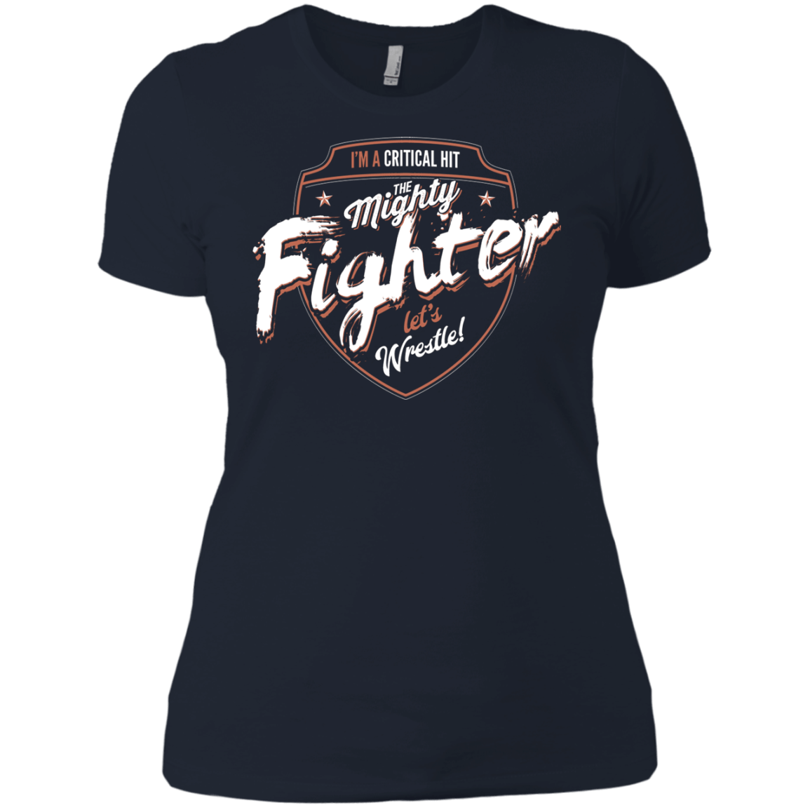 T-Shirts Midnight Navy / X-Small Fighter Women's Premium T-Shirt
