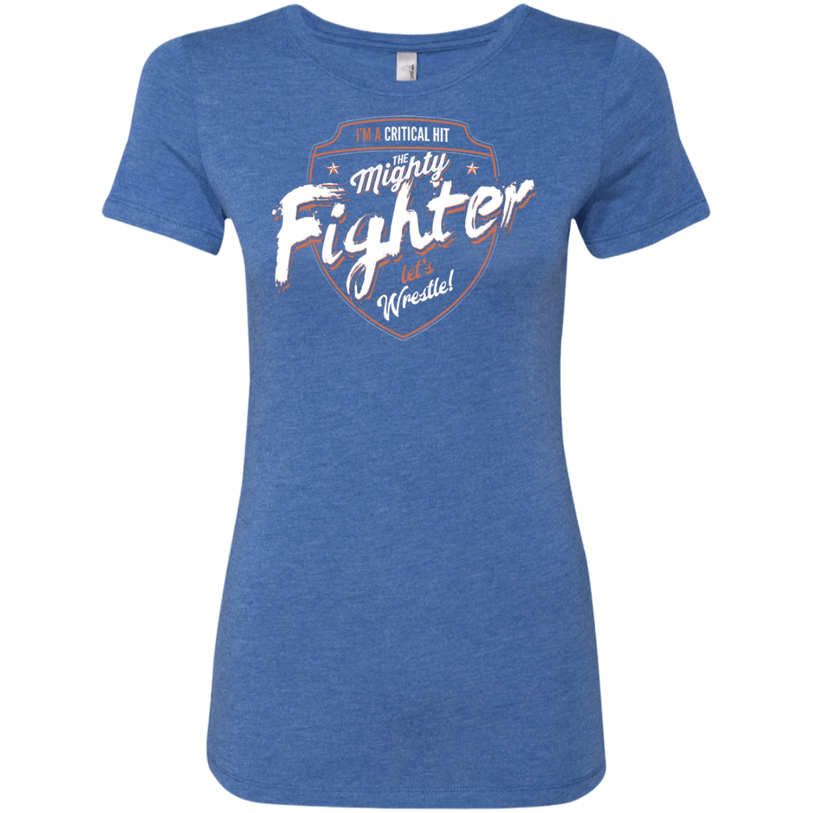 T-Shirts Vintage Royal / S Fighter Women's Triblend T-Shirt