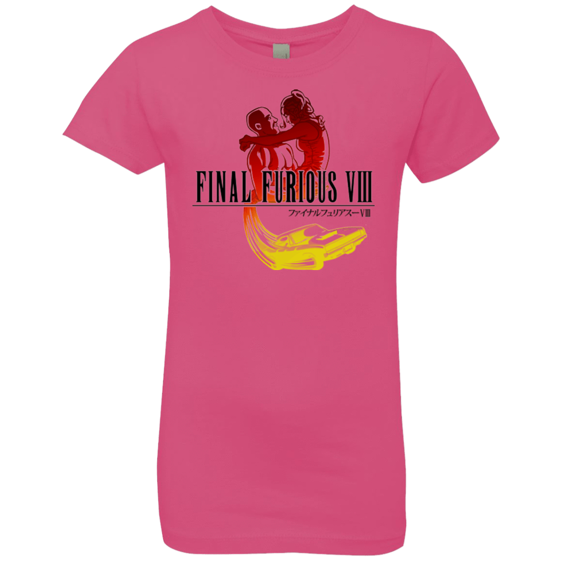 T-Shirts Hot Pink / YXS Final Furious 8 Girls Premium T-Shirt
