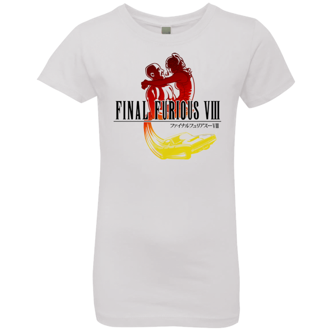 T-Shirts White / YXS Final Furious 8 Girls Premium T-Shirt