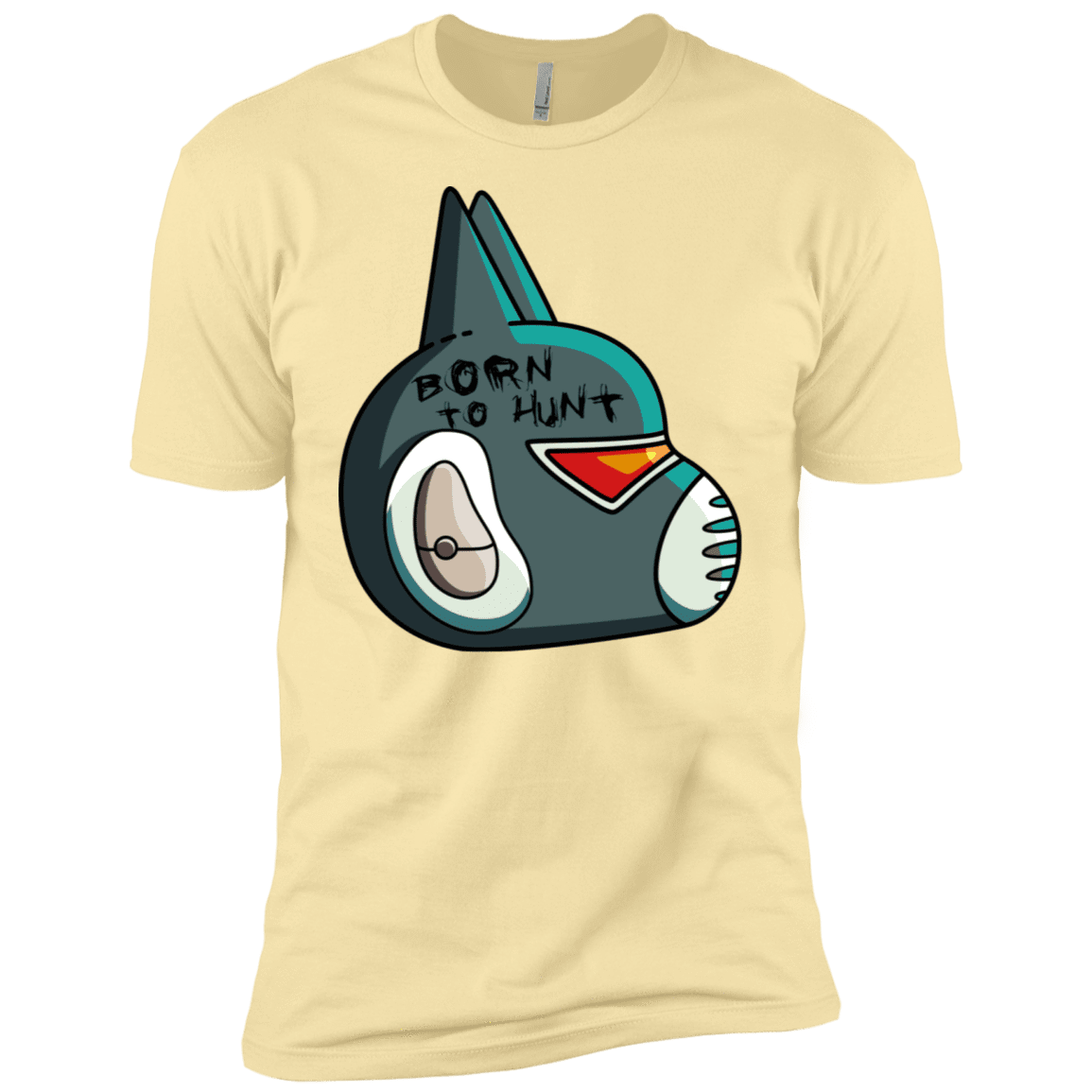 T-Shirts Banana Cream / X-Small Final Space Avocato Born To Hunt Men's Premium T-Shirt