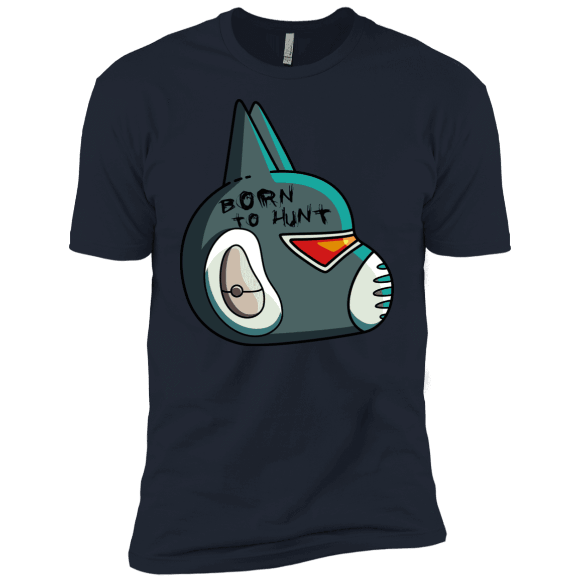 T-Shirts Midnight Navy / X-Small Final Space Avocato Born To Hunt Men's Premium T-Shirt
