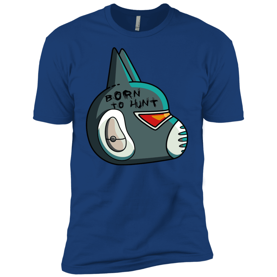 T-Shirts Royal / X-Small Final Space Avocato Born To Hunt Men's Premium T-Shirt