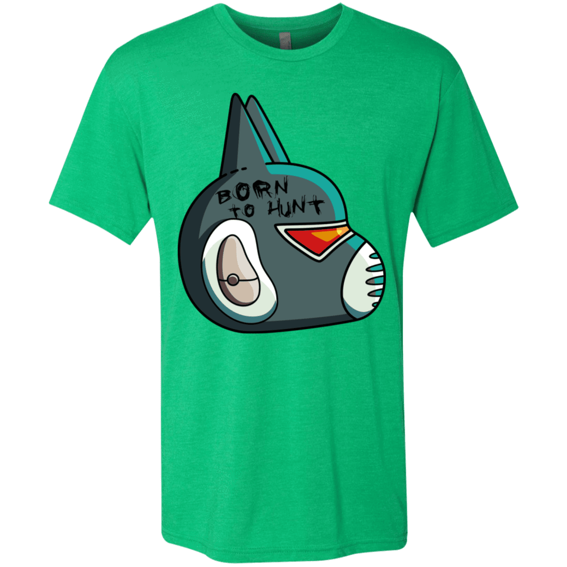 T-Shirts Envy / S Final Space Avocato Born To Hunt Men's Triblend T-Shirt