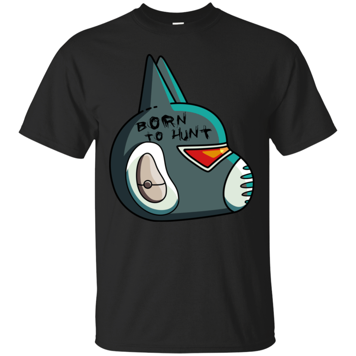 T-Shirts Black / S Final Space Avocato Born To Hunt T-Shirt