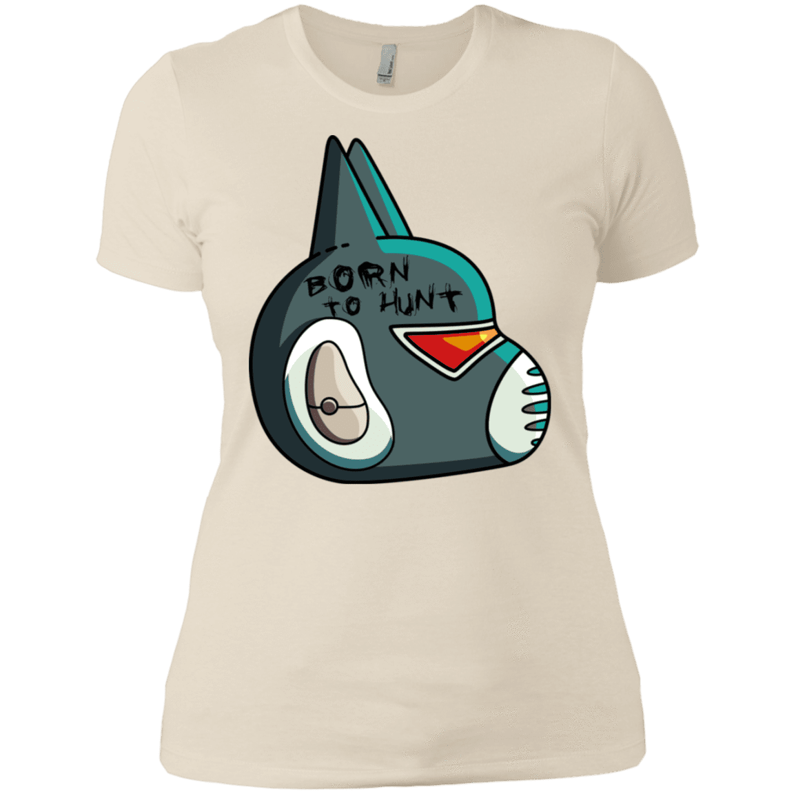 T-Shirts Ivory/ / X-Small Final Space Avocato Born To Hunt Women's Premium T-Shirt