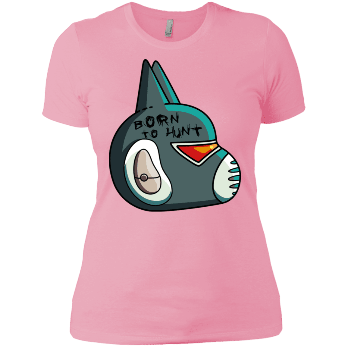 T-Shirts Light Pink / X-Small Final Space Avocato Born To Hunt Women's Premium T-Shirt