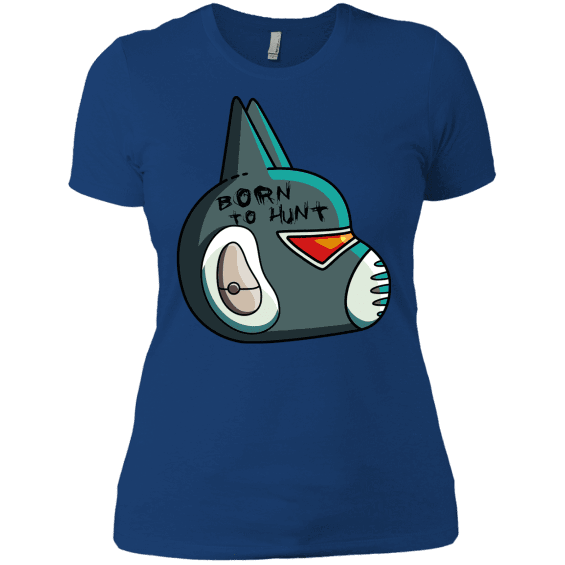 T-Shirts Royal / X-Small Final Space Avocato Born To Hunt Women's Premium T-Shirt