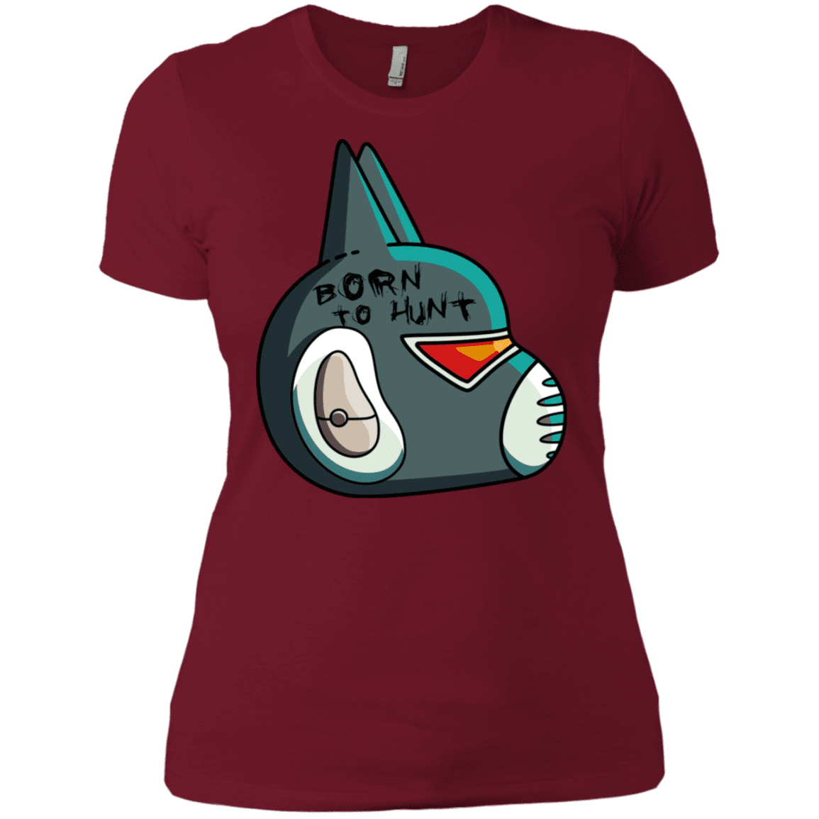 T-Shirts Scarlet / S Final Space Avocato Born To Hunt Women's Premium T-Shirt