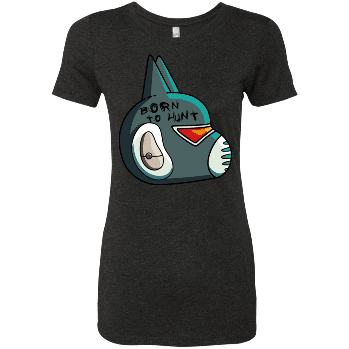 T-Shirts Vintage Black / S Final Space Avocato Born To Hunt Women's Triblend T-Shirt