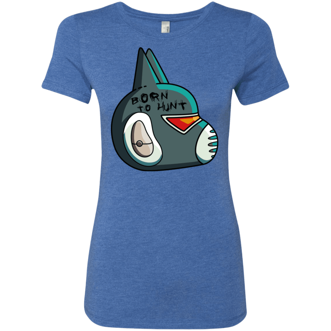 T-Shirts Vintage Royal / S Final Space Avocato Born To Hunt Women's Triblend T-Shirt