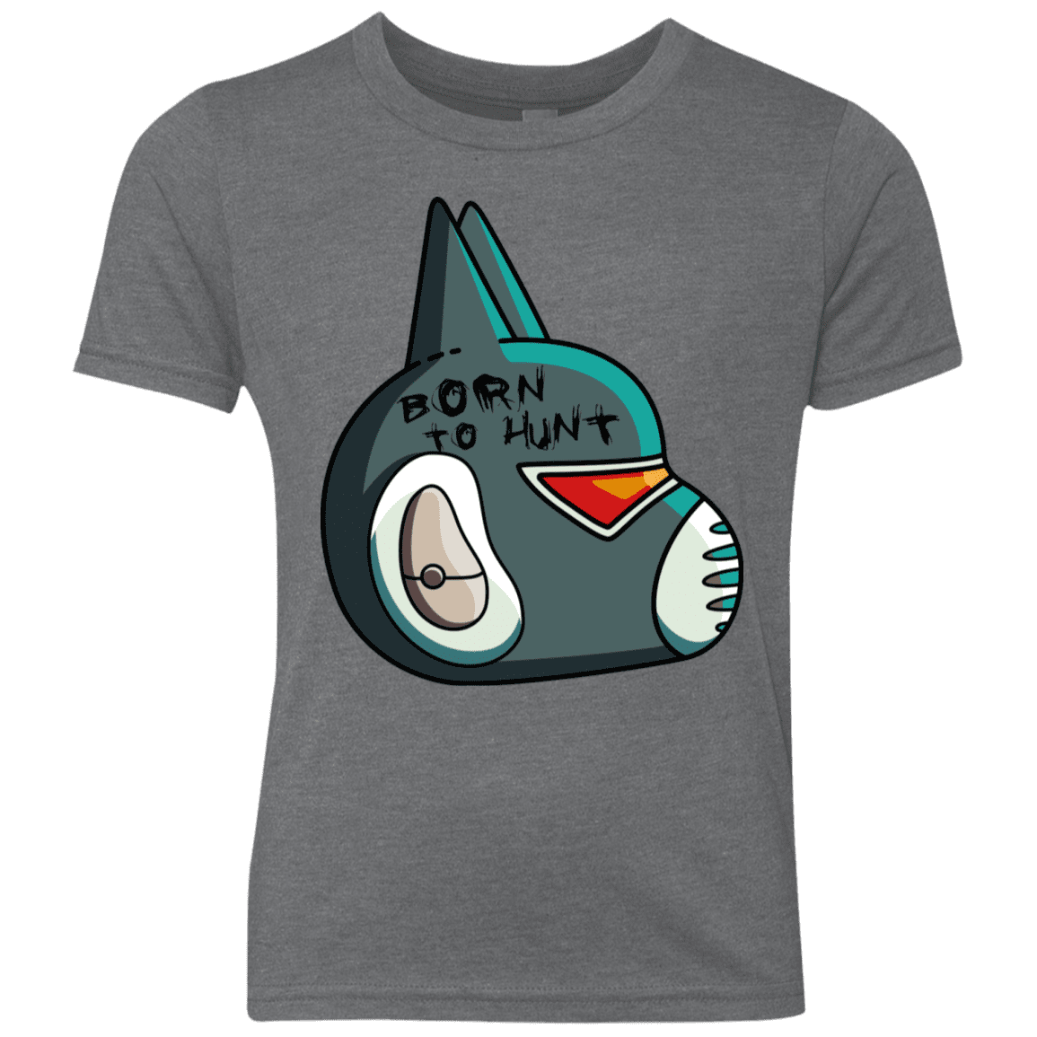 T-Shirts Premium Heather / YXS Final Space Avocato Born To Hunt Youth Triblend T-Shirt
