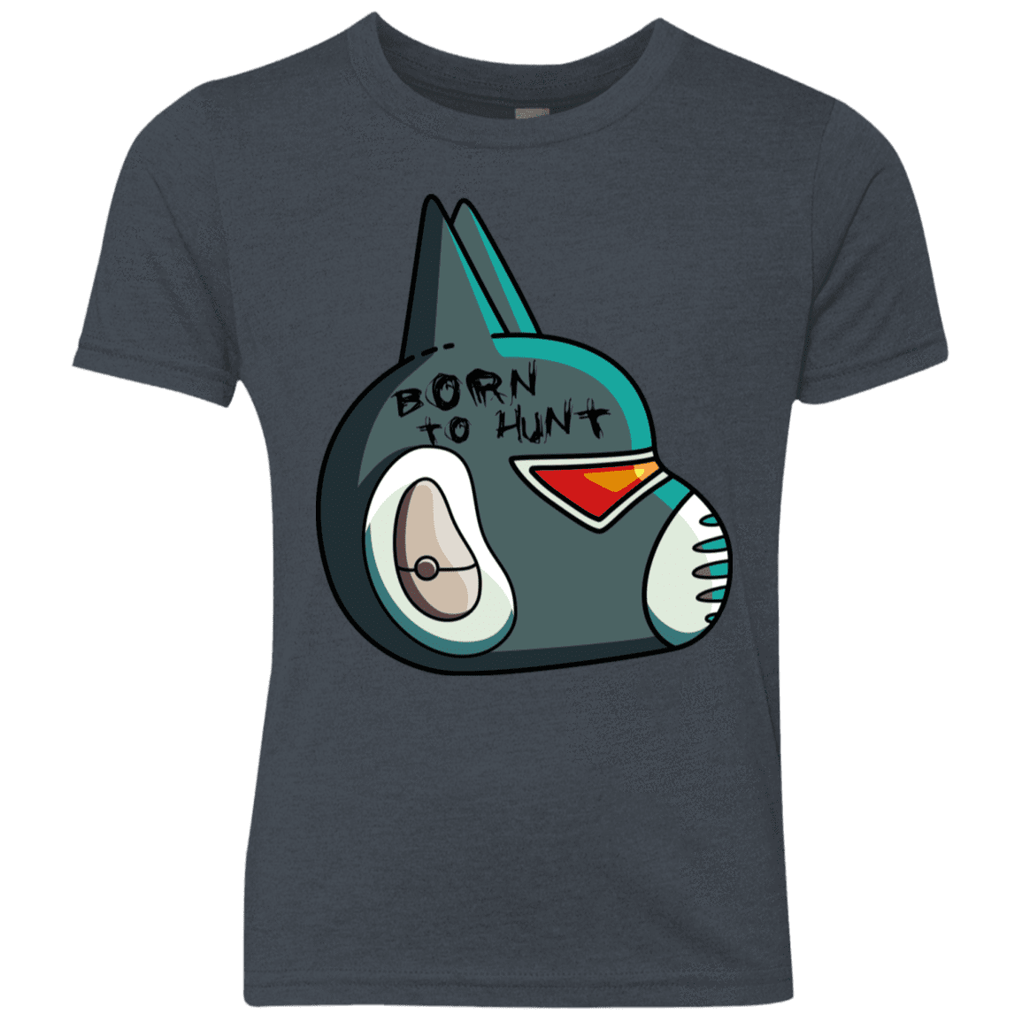 T-Shirts Vintage Navy / YXS Final Space Avocato Born To Hunt Youth Triblend T-Shirt