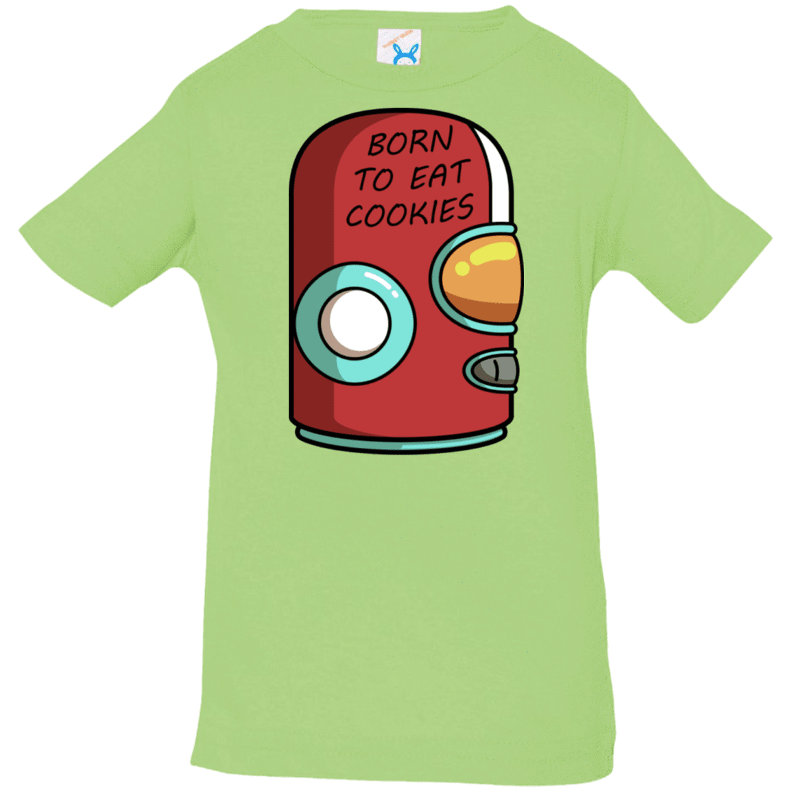 T-Shirts Key Lime / 6 Months Final Space Gary Born To Eat Cookies Infant Premium T-Shirt