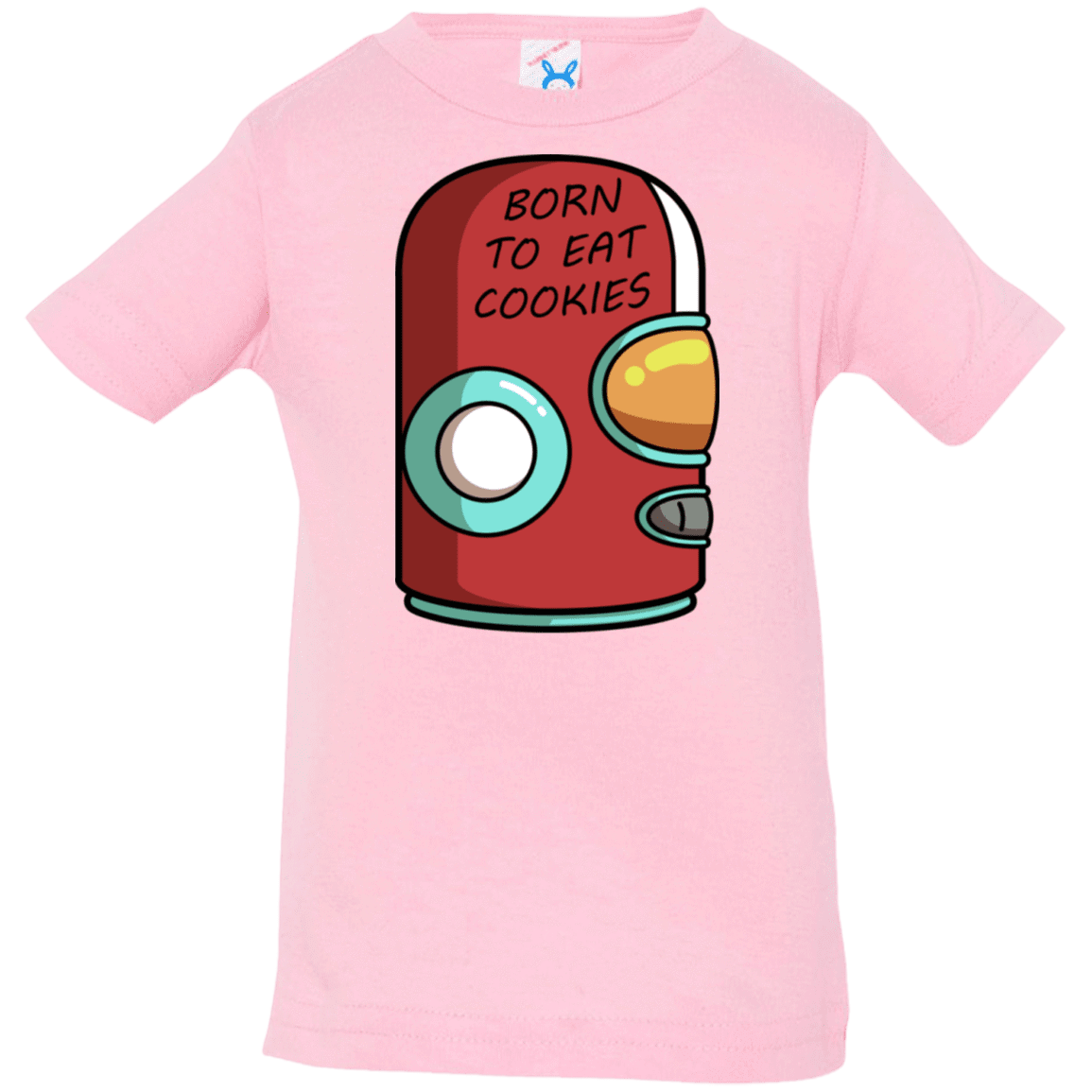 T-Shirts Pink / 6 Months Final Space Gary Born To Eat Cookies Infant Premium T-Shirt