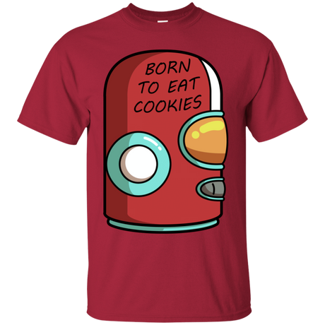 T-Shirts Cardinal / S Final Space Gary Born To Eat Cookies T-Shirt
